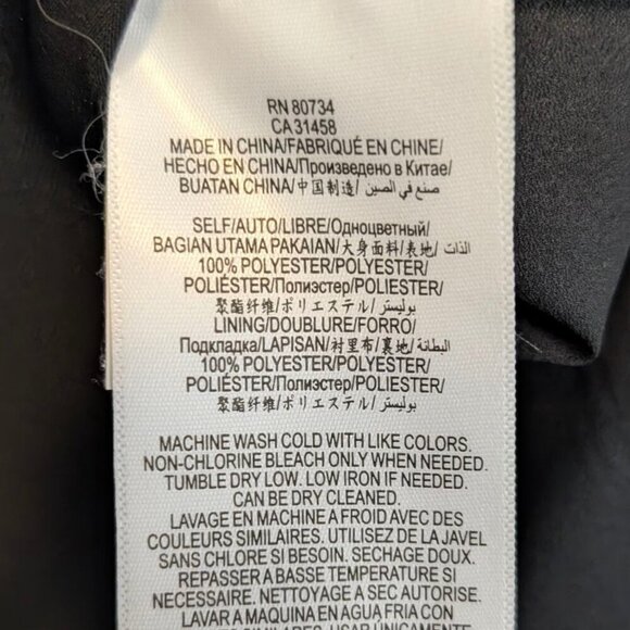 BCBGMaxazria Black Remmie Cut-Out Halter Top - Picture 9 of 10